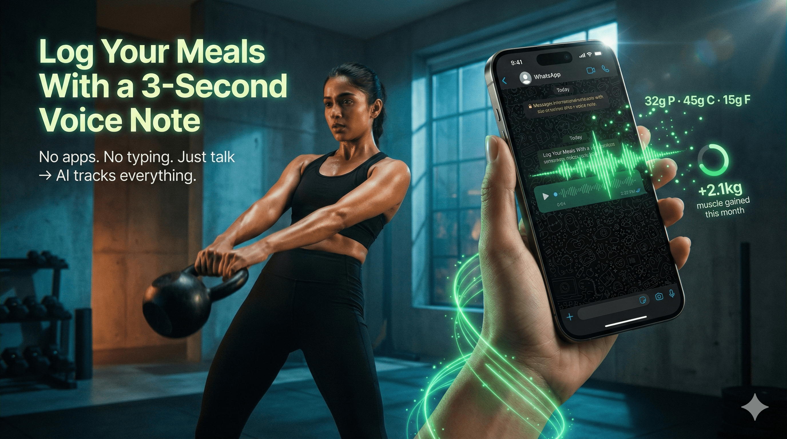 Voice Note Calorie Counter: The Easiest Way to Log Food Without Typing