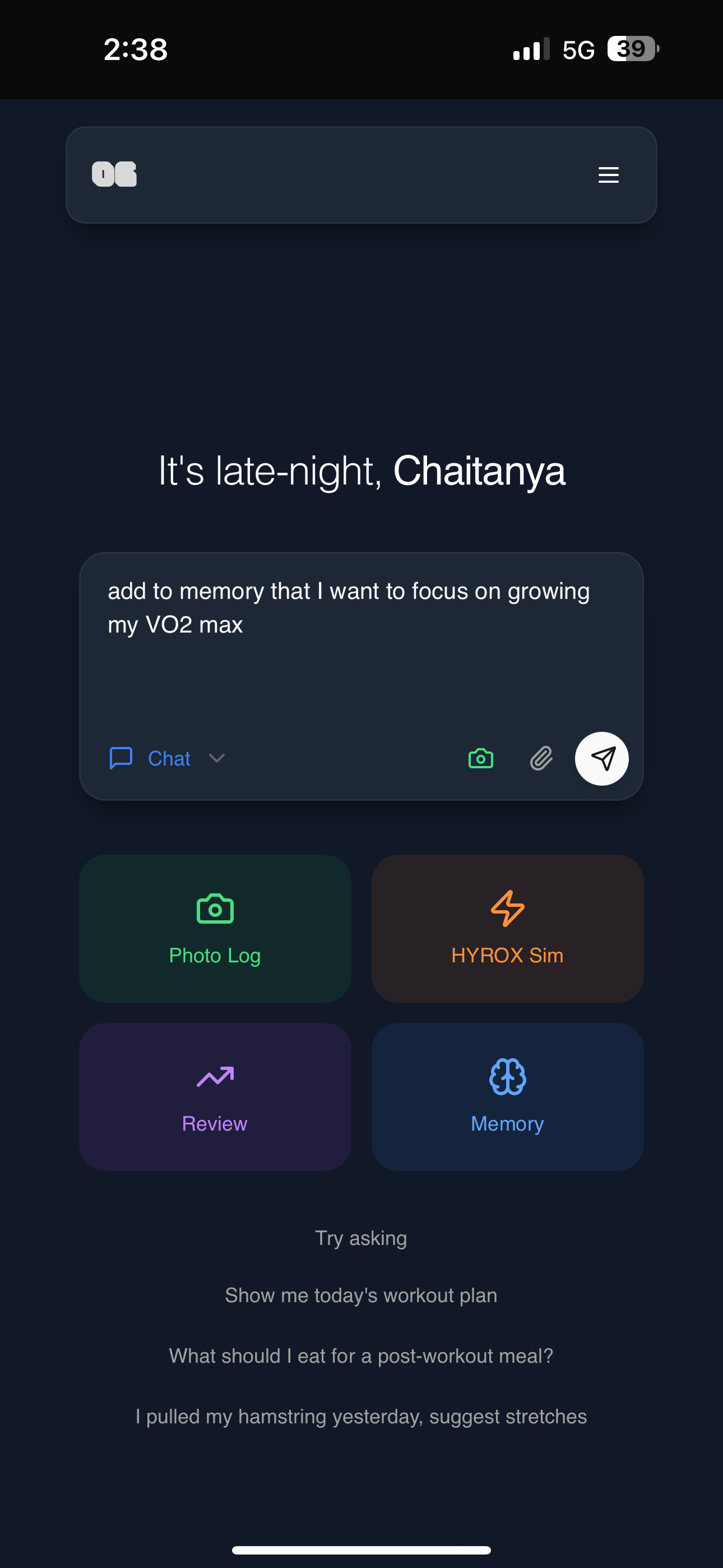 AI Memory - Preferences and goals remembered